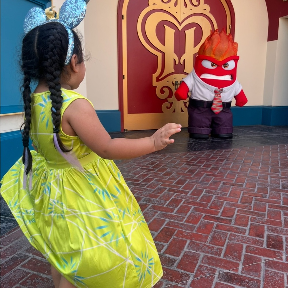 Joy Costume and Wig from Inside Out